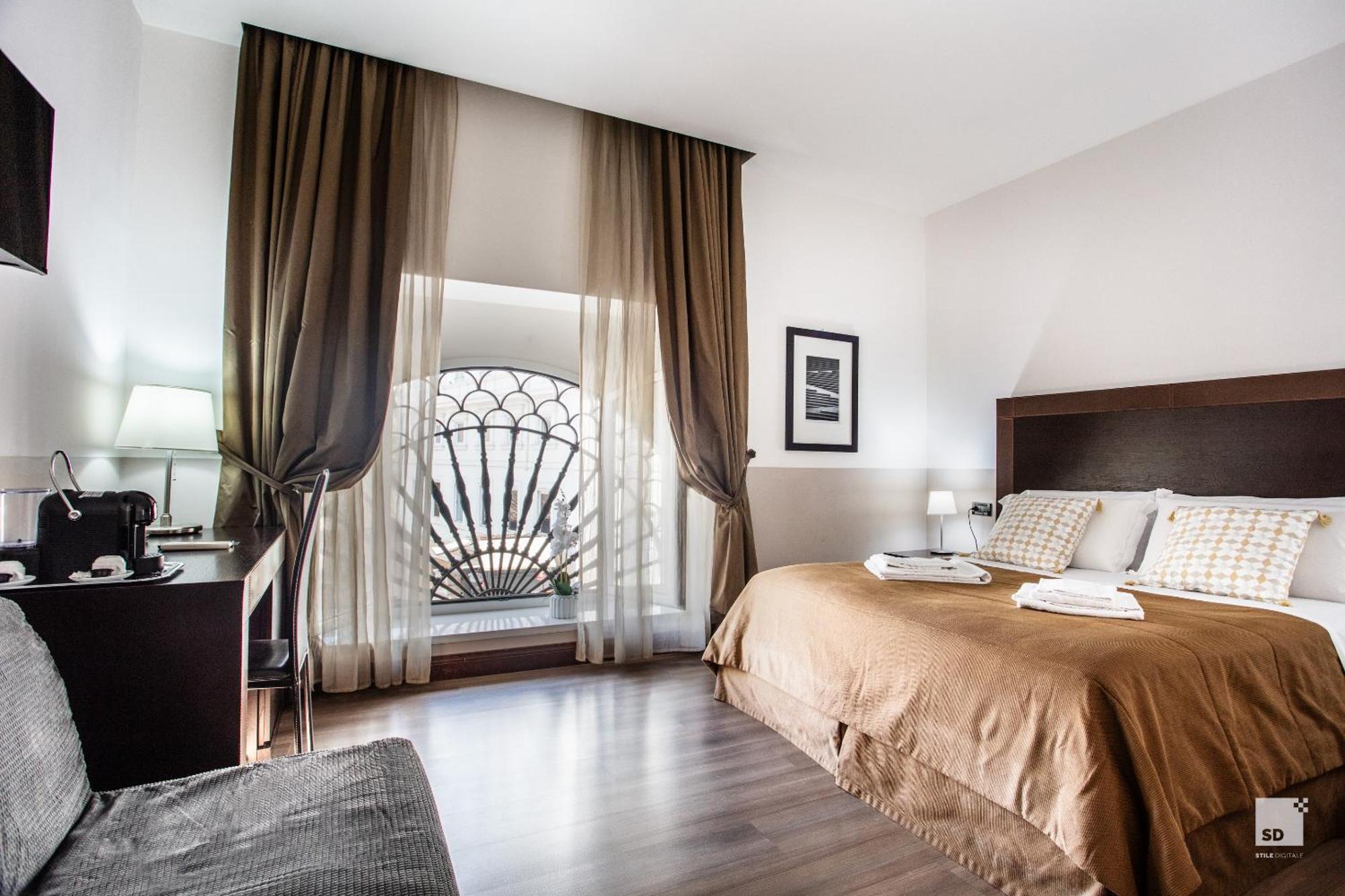 Hotel Boutique Nazionale Rome Bagian luar foto