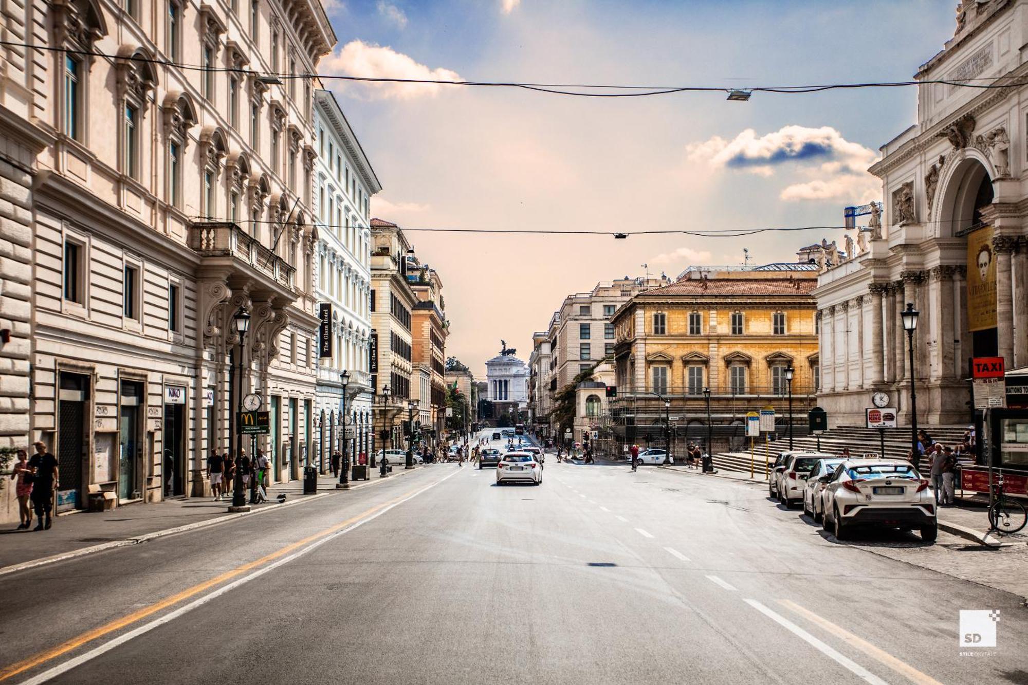 Hotel Boutique Nazionale Rome Bagian luar foto