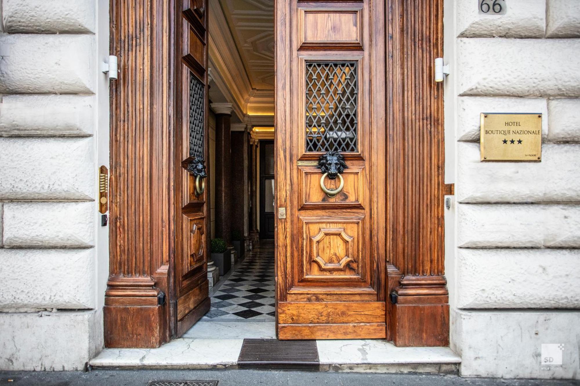 Hotel Boutique Nazionale Rome Bagian luar foto